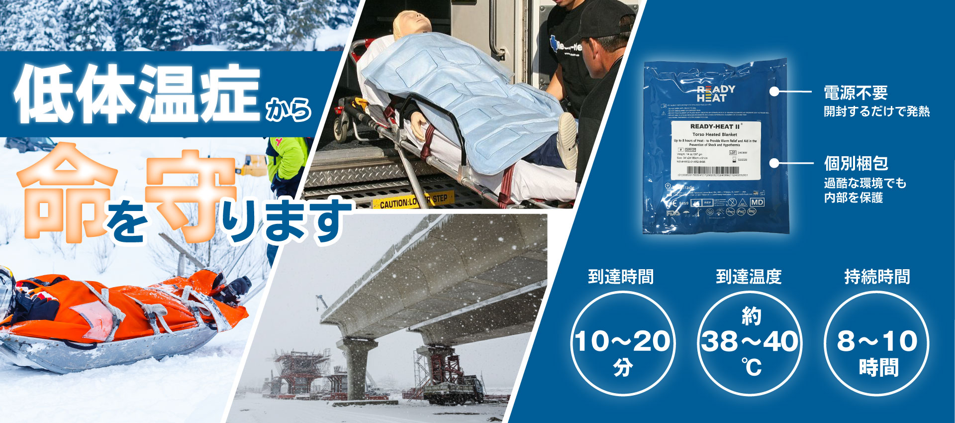 レディヒート建設現場用途